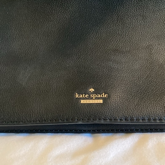 Kate Spade black leather handbag - Picture 2 of 4